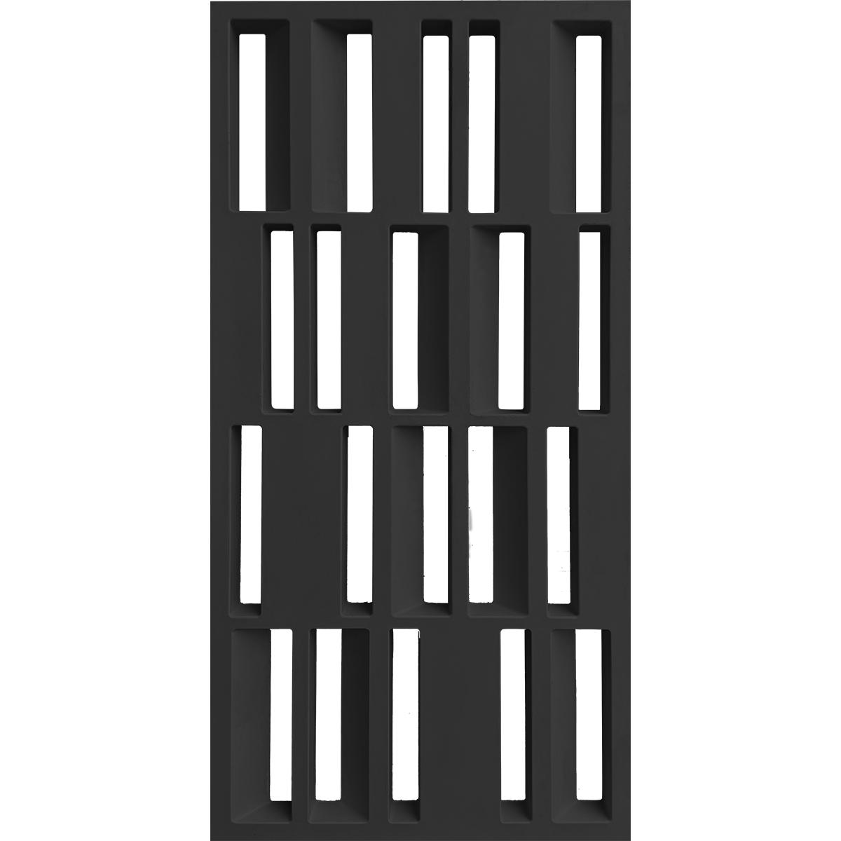 條型石構件-太空深黑W74013-8X