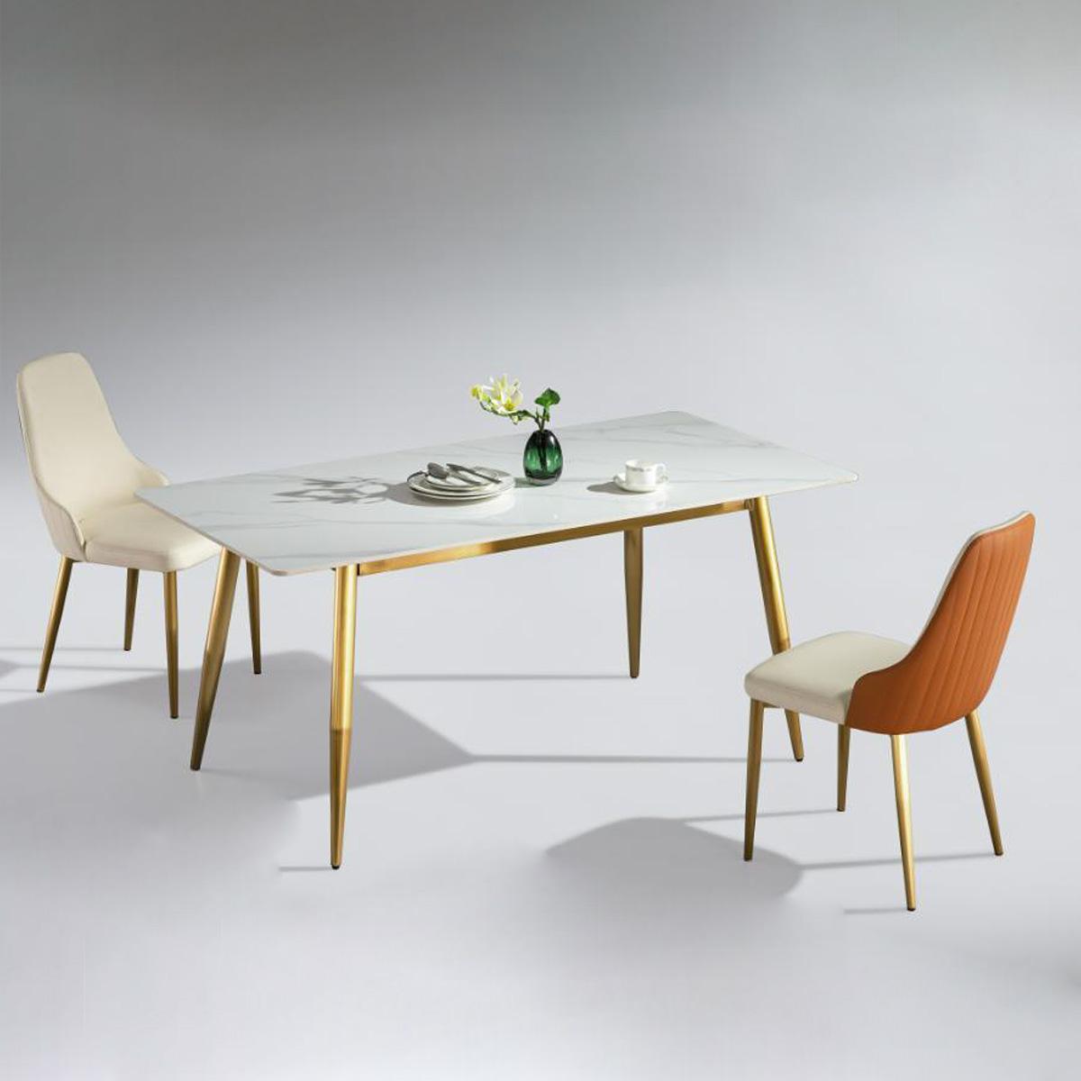 鍍金巖板餐桌 W35T122C