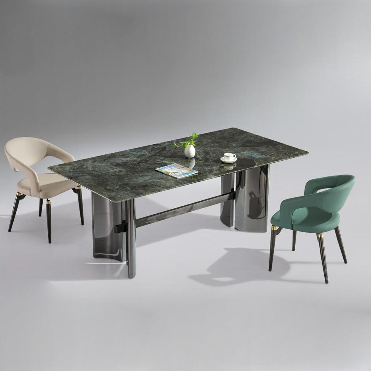 藍翡翠奢石餐桌 W35T127C