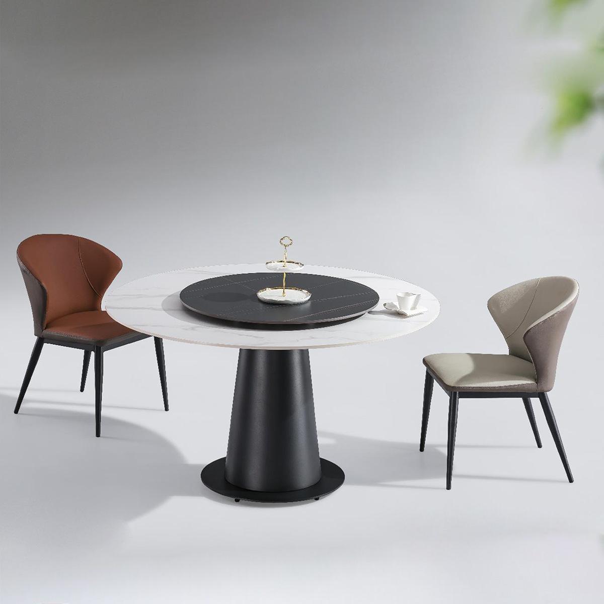 雪山石+勞倫黑金巖板 W35T131C