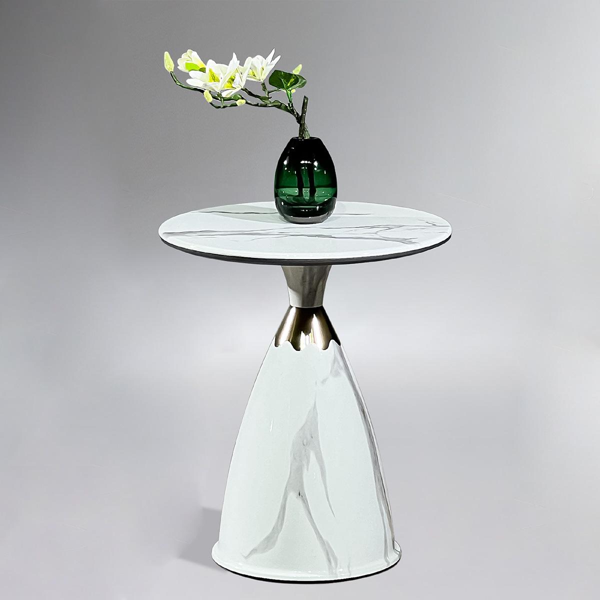 魚肚白微晶石面茶幾 W35T139C