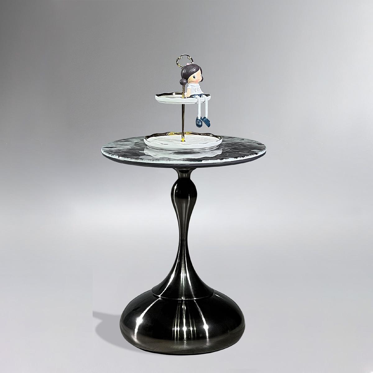 雪山飛狐微晶石面茶幾 W35T141C