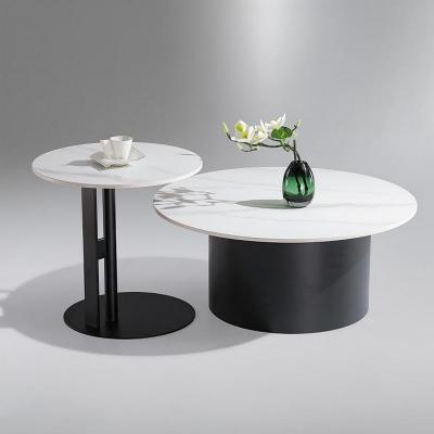 黑砂啞光雪山石巖板茶幾 W35T137C